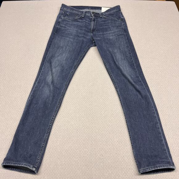 Rag & Bone Jeans Mens 31x32 Denim Fit 2 Slim Stretch Casual - Picture 1 of 9